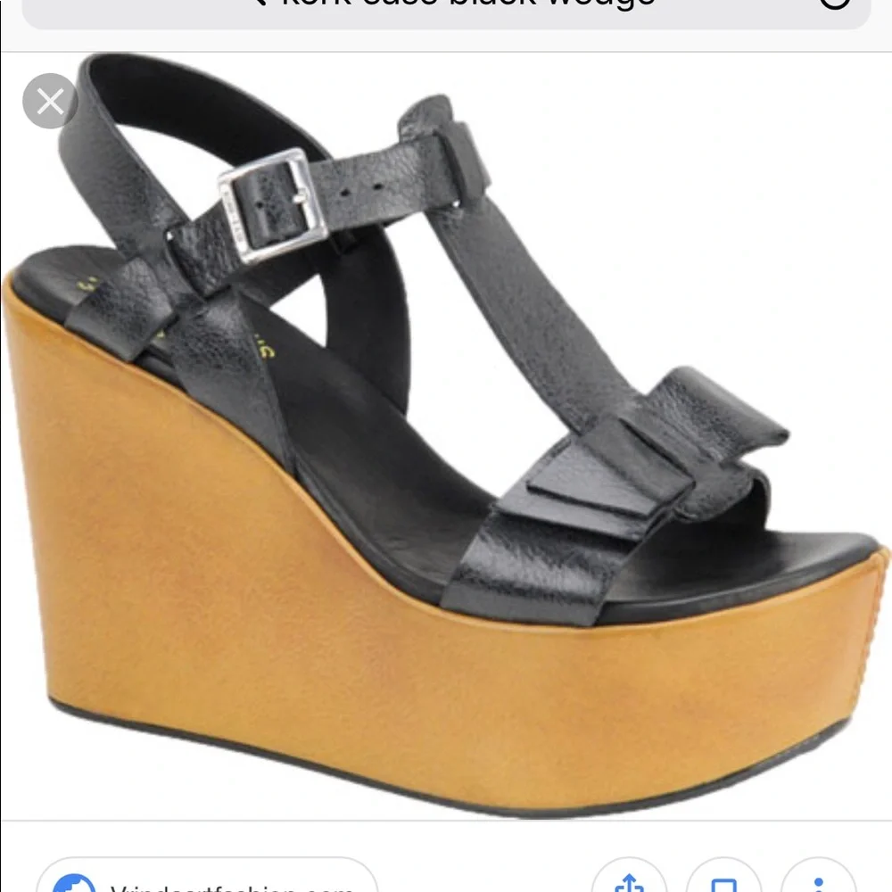 Kork ease black wedge - Picture 1 of 5